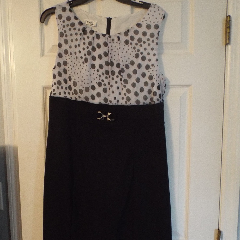 Black and White Dress